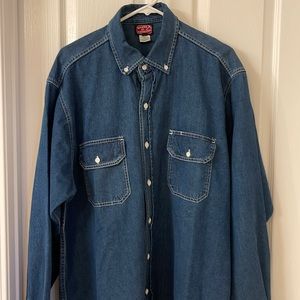 Denim mens shirt size XL